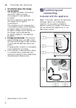 Предварительный просмотр 8 страницы Bosch WAJ Series Instruction Manual And Installation Instructions