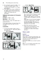 Предварительный просмотр 12 страницы Bosch WAJ Series Instruction Manual And Installation Instructions