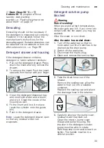 Предварительный просмотр 33 страницы Bosch WAJ Series Instruction Manual And Installation Instructions