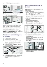 Предварительный просмотр 34 страницы Bosch WAJ Series Instruction Manual And Installation Instructions