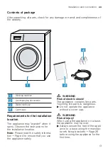 Preview for 13 page of Bosch WAJ2006APL User Manual And Installation Instructions