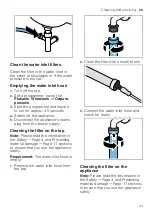 Предварительный просмотр 41 страницы Bosch WAJ2006GPL User Manual And Installation Instructions