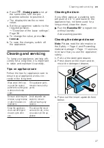 Предварительный просмотр 37 страницы Bosch WAJ2006KPL User Manual And Installation Instructions