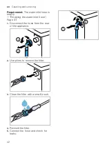 Предварительный просмотр 42 страницы Bosch WAJ2006KPL User Manual And Installation Instructions