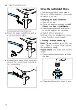 Предварительный просмотр 38 страницы Bosch WAJ20180GC User Manual And Installation Instructions