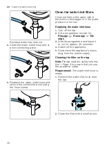 Предварительный просмотр 38 страницы Bosch WAJ20180MA User Manual And Installation Instructions