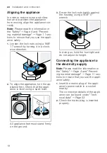 Предварительный просмотр 18 страницы Bosch WAJ20180SG User Manual And Installation Instructiions