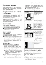 Предварительный просмотр 13 страницы Bosch WAJ20180ZA User Manual And Installation Instructions