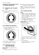 Предварительный просмотр 32 страницы Bosch WAJ2400KPL User Manual And Installation Instructions