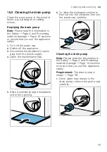 Предварительный просмотр 39 страницы Bosch WAJ2400KPL User Manual And Installation Instructions