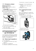 Предварительный просмотр 51 страницы Bosch WAJ2400KPL User Manual And Installation Instructions