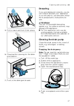 Предварительный просмотр 37 страницы Bosch WAJ24060EP User Manual And Installation Instructions