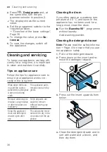 Предварительный просмотр 36 страницы Bosch WAJ2406XPL User Manual And Installation Instructions