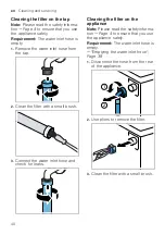 Предварительный просмотр 40 страницы Bosch WAJ2406XPL User Manual And Installation Instructions