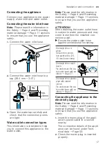 Предварительный просмотр 17 страницы Bosch WAJ28008GB User Manual And Installation Instructions