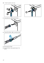 Предварительный просмотр 42 страницы Bosch WAJ280A7SN User Manual And Installation Instructions