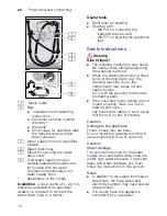 Предварительный просмотр 12 страницы Bosch WAK SERIES Instruction Manual And Installation Instructions