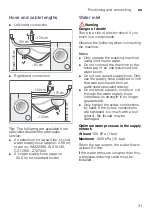 Предварительный просмотр 31 страницы Bosch WAK20060IN Instruction Manual And Installation Instructions