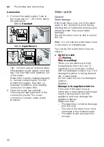 Предварительный просмотр 32 страницы Bosch WAK20060IN Instruction Manual And Installation Instructions