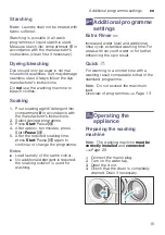 Preview for 15 page of Bosch WAK20060SG Instruction Manual And Installation Instructions