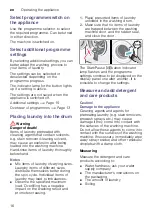 Preview for 16 page of Bosch WAK20060SG Instruction Manual And Installation Instructions