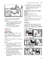 Предварительный просмотр 35 страницы Bosch WAK2020SME Instruction Manual And Installation Instructions