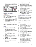 Предварительный просмотр 37 страницы Bosch WAK2020SME Instruction Manual And Installation Instructions