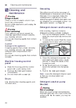 Preview for 24 page of Bosch WAK20260IN Instruction Manual And Installation Instructions