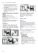 Предварительный просмотр 36 страницы Bosch WAK2421SME Instruction Manual