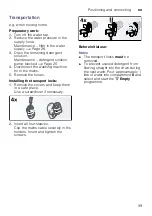 Предварительный просмотр 39 страницы Bosch WAK2421SME Instruction Manual