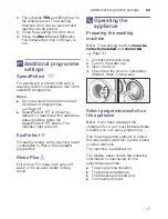 Предварительный просмотр 17 страницы Bosch WAK24220AU Instruction Manual And Installation Instructions