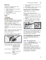 Предварительный просмотр 19 страницы Bosch WAK24220AU Instruction Manual And Installation Instructions