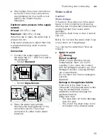 Предварительный просмотр 35 страницы Bosch WAK24220AU Instruction Manual And Installation Instructions