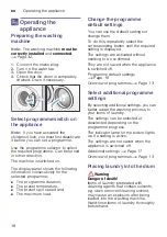 Preview for 18 page of Bosch WAK24260ID Instruction Manual And Installation Instructions