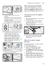 Preview for 25 page of Bosch WAK24260ID Instruction Manual And Installation Instructions