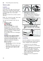 Preview for 36 page of Bosch WAK24260ID Instruction Manual And Installation Instructions