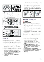 Предварительный просмотр 35 страницы Bosch WAK24278EE Instruction Manual And Installation Instructions