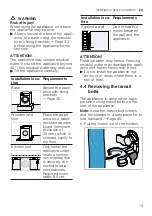 Preview for 13 page of Bosch WAL28PH0ES User Manual And Installation Instructions