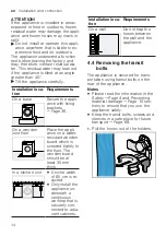 Предварительный просмотр 14 страницы Bosch WAL28PH1GR User Manual And Installation Instructiions