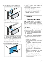 Предварительный просмотр 37 страницы Bosch WAL28PH1GR User Manual And Installation Instructiions