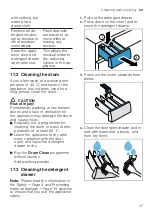 Preview for 47 page of Bosch WAL28RH1GB User Manual And Installation Instructions