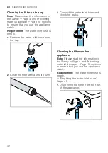 Предварительный просмотр 42 страницы Bosch WAN24008GR User Manual And Installation Instructions