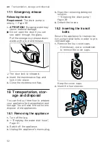 Предварительный просмотр 52 страницы Bosch WAN24008GR User Manual And Installation Instructions