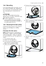 Предварительный просмотр 39 страницы Bosch WAN24058IT User Manual And Installation Instructions