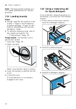 Предварительный просмотр 32 страницы Bosch WAN24062BY User Manual And Installation Instructions