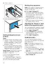 Предварительный просмотр 34 страницы Bosch WAN24165BY User Manual