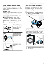 Предварительный просмотр 15 страницы Bosch WAN24282GB User Manual And Installation Instructions