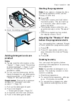 Предварительный просмотр 33 страницы Bosch WAN280L2SN User Manual And Assembly Instructions