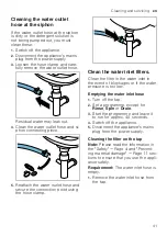 Предварительный просмотр 41 страницы Bosch WAN280L2SN User Manual And Assembly Instructions