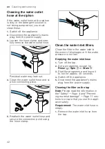 Предварительный просмотр 42 страницы Bosch WAN28160BY User Manual And Assembly Instructions